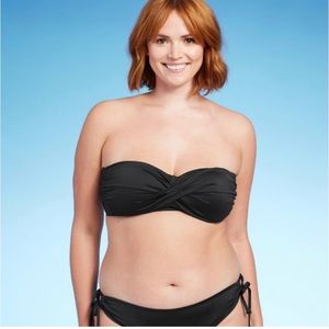 Women's Molded Bandeau Bikini Top - Kona Sol™ Size Large 12/14